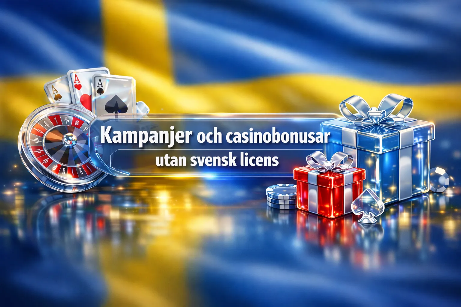 Kampanjer och casinobonusar utan svensk licens